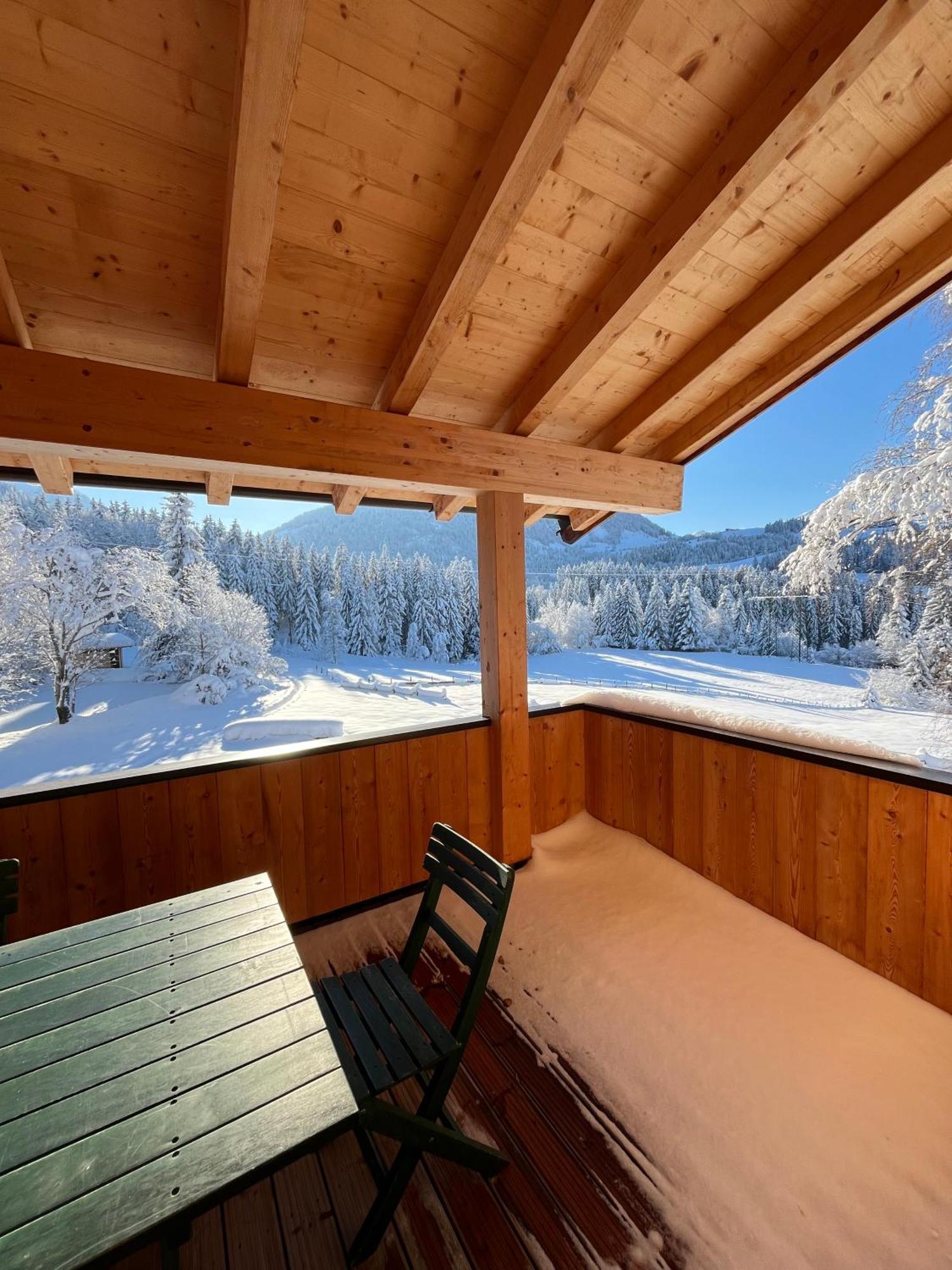 Ferienwohnung Remise Am Reitl Fieberbrunn Esterno foto