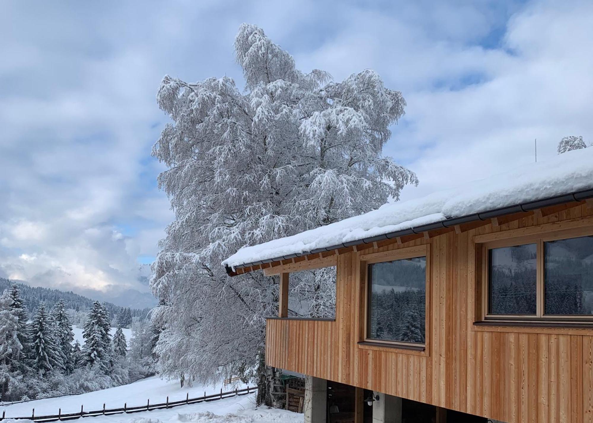 Ferienwohnung Remise Am Reitl Fieberbrunn Esterno foto